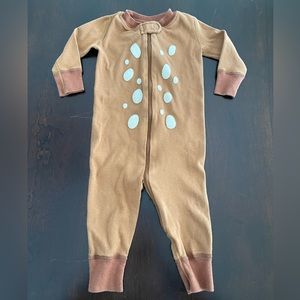 Hanna Andersson deer pajamas, size 9-12 mo